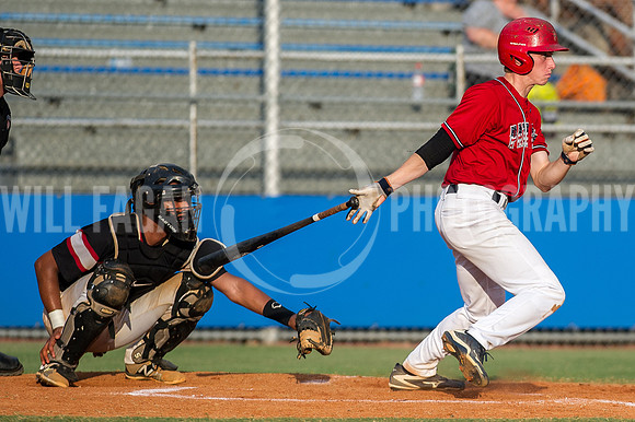 Sunbelt Baseball League West Division Wildcard Playoff Game, Phenix City Crawdads at Marietta Patriots.
