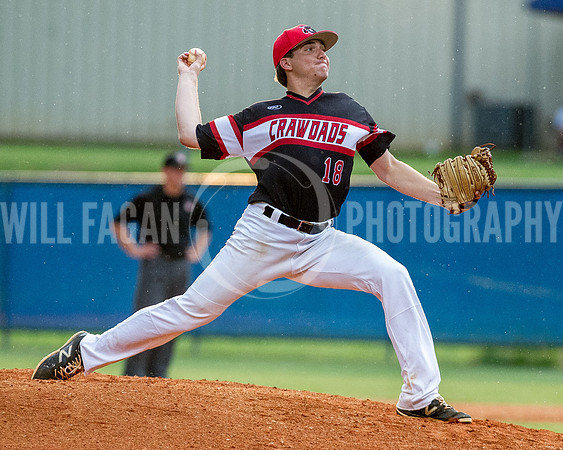 Sunbelt Baseball League West Division Wildcard Playoff Game, Phenix City Crawdads at Marietta Patriots.