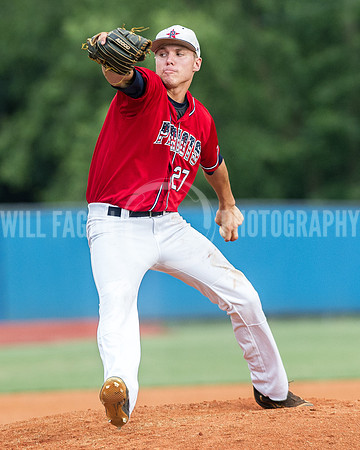 Sunbelt Baseball League West Division Wildcard Playoff Game, Phenix City Crawdads at Marietta Patriots.