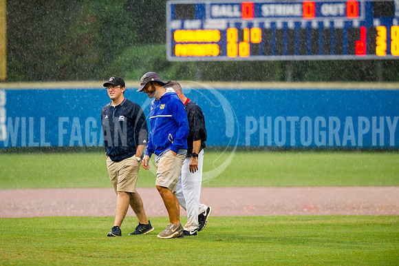 Sunbelt Baseball League West Division Wildcard Playoff Game, Phenix City Crawdads at Marietta Patriots.
