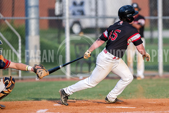 Sunbelt Baseball League West Division Wildcard Playoff Game, Phenix City Crawdads at Marietta Patriots.