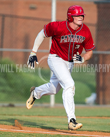 Sunbelt Baseball League West Division Wildcard Playoff Game, Phenix City Crawdads at Marietta Patriots.