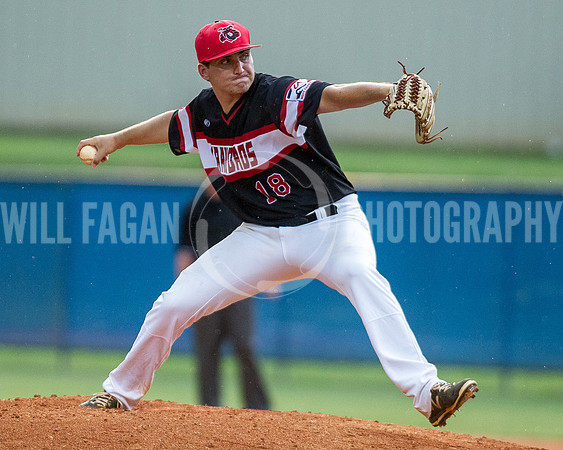 Sunbelt Baseball League West Division Wildcard Playoff Game, Phenix City Crawdads at Marietta Patriots.