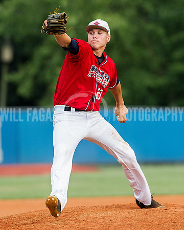 Sunbelt Baseball League West Division Wildcard Playoff Game, Phenix City Crawdads at Marietta Patriots.